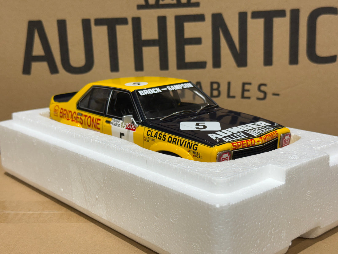 1975 BATHURST WINNER - PETER BROCK / BRIAN SAMPSON - LH TORANA L34 OPTION - 1:18 SCALE DIECAST MODEL - AUTOart