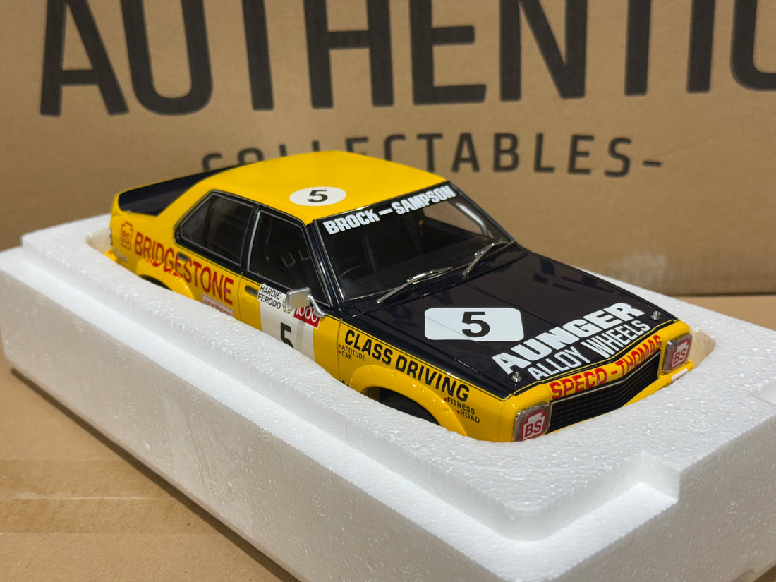 1975 BATHURST WINNER - PETER BROCK / BRIAN SAMPSON - LH TORANA L34 OPTION - 1:18 SCALE DIECAST MODEL - AUTOart
