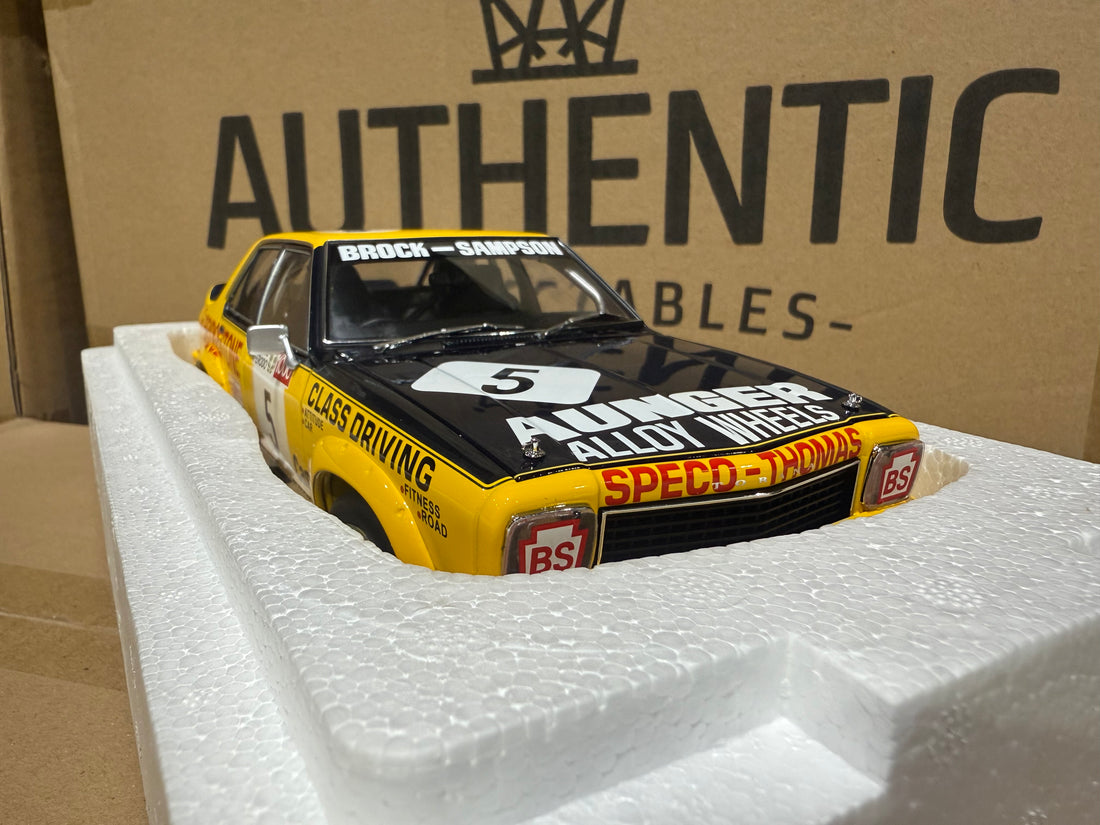 1975 BATHURST WINNER - PETER BROCK / BRIAN SAMPSON - LH TORANA L34 OPTION - 1:18 SCALE DIECAST MODEL - AUTOart