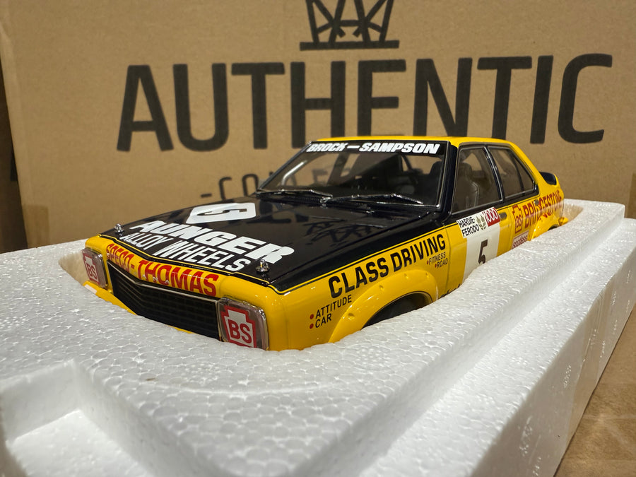 1975 BATHURST WINNER - PETER BROCK / BRIAN SAMPSON - LH TORANA L34 OPTION - 1:18 SCALE DIECAST MODEL - AUTOart