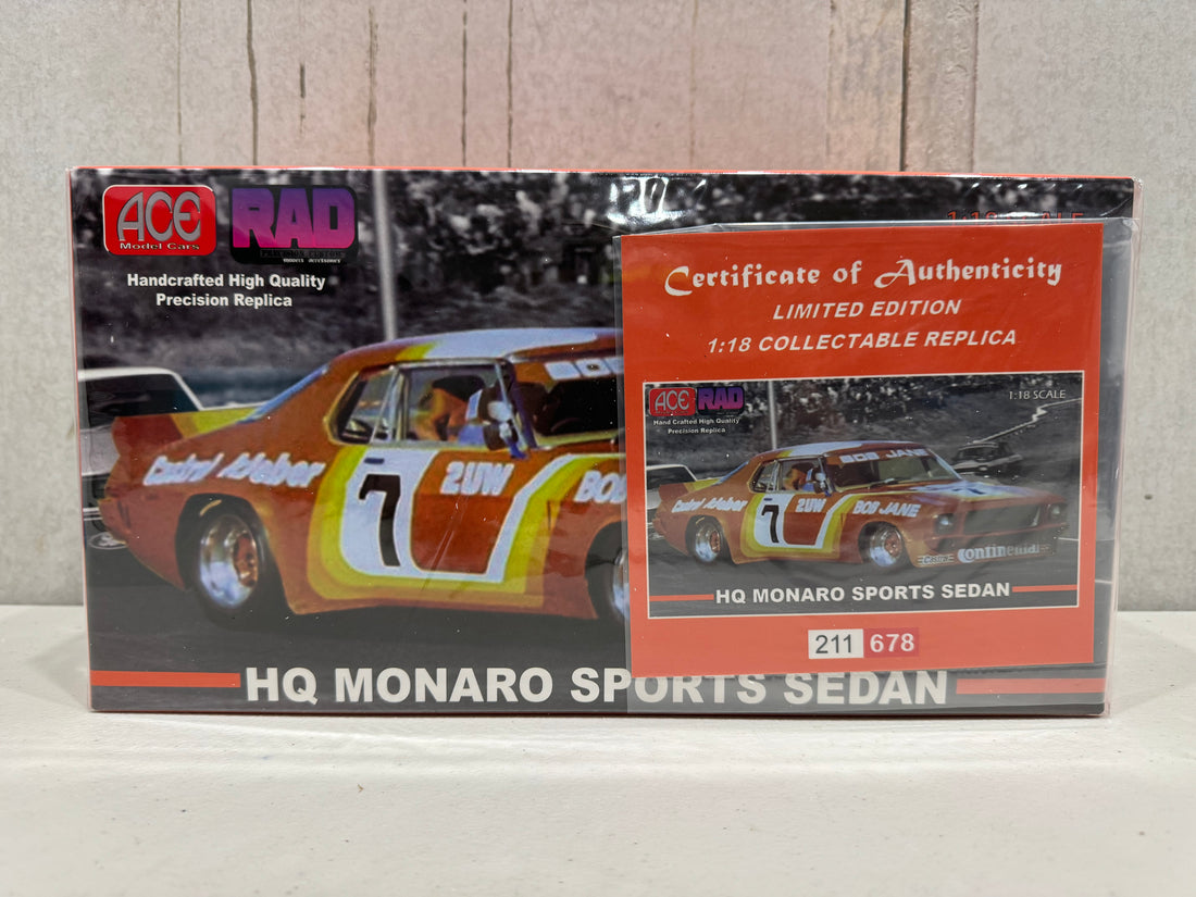 BOB JANE HQ MONARO SPORTS SEDAN - 1:18 SCALE RESIN MODEL - ACE