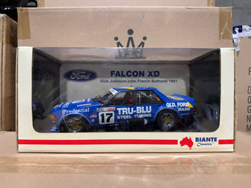 1981 Bathurst Winner - Johnson/French - Tru-Blu Ford XD Falcon - 1:18 Scale Diecast Model - AUTOart