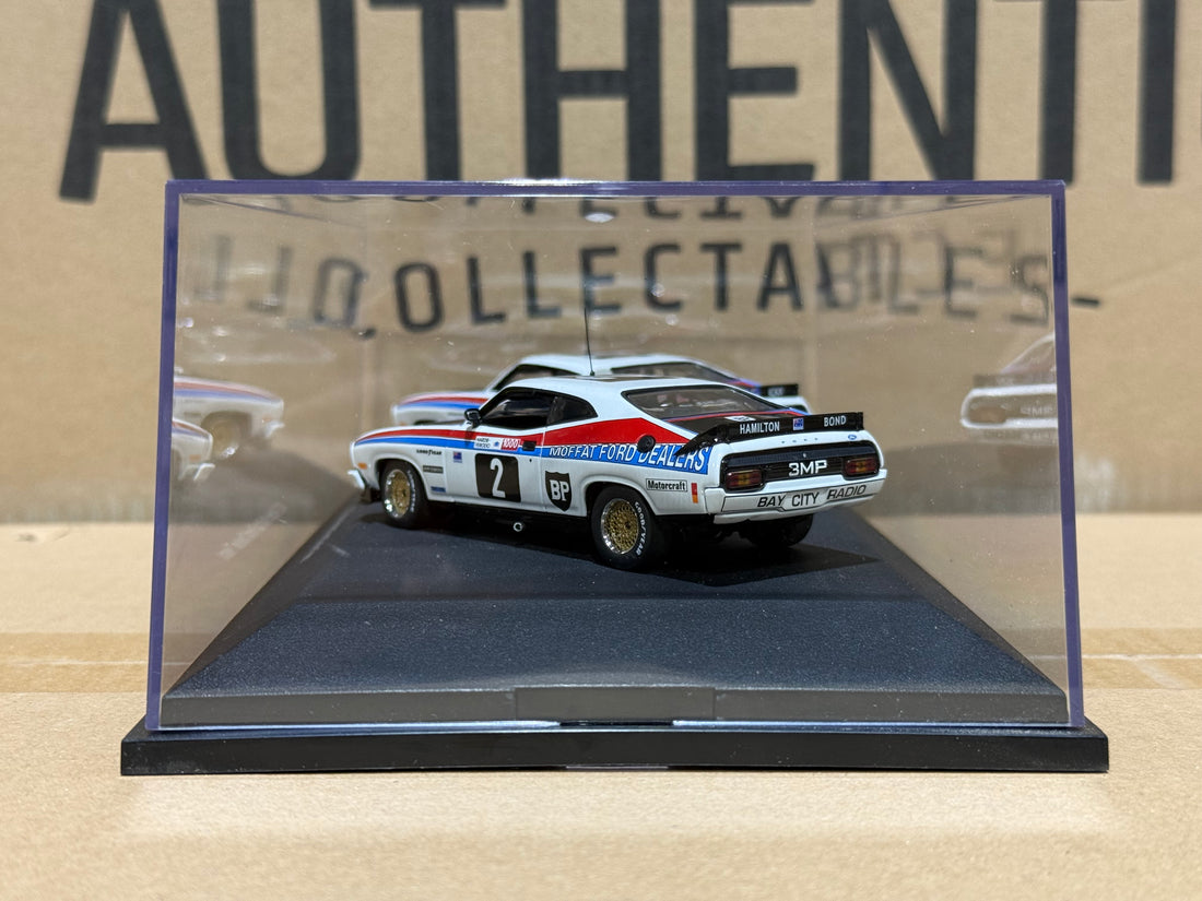 1977 BATHURST 1000 - 1-2 FINISH - FORD XC FALCONS - 1:43 SCALE DIECAST MODEL TWIN SET - AUTOart