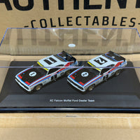 1977 BATHURST 1000 - 1-2 FINISH - FORD XC FALCONS - 1:43 SCALE DIECAST MODEL TWIN SET - AUTOart