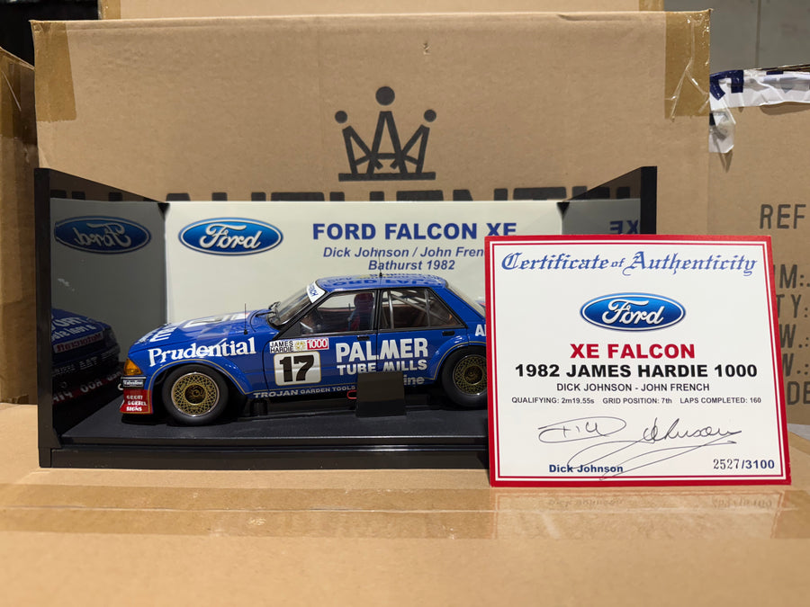 1982 Bathurst Dick Johnson/French - Ford XE Falcon - 1:18 Scale Diecast Model - AUTOart