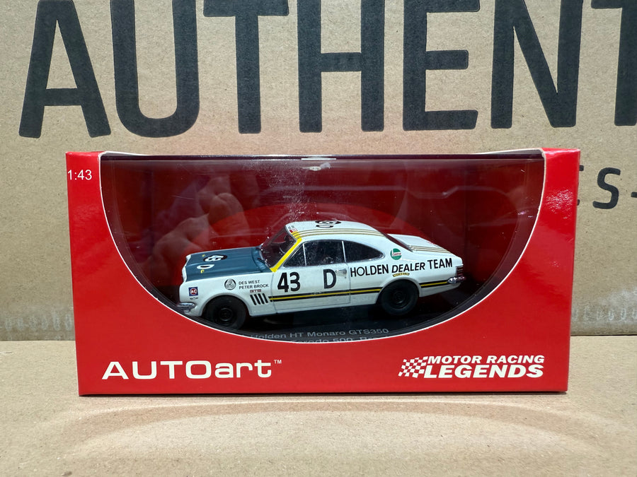 1969 HARDIE-FERODO 500 - BROCK - WEST - HOLDEN HT MONARO HTS350 - 1:43 SCALE DIECAST MODEL - AUTOart
