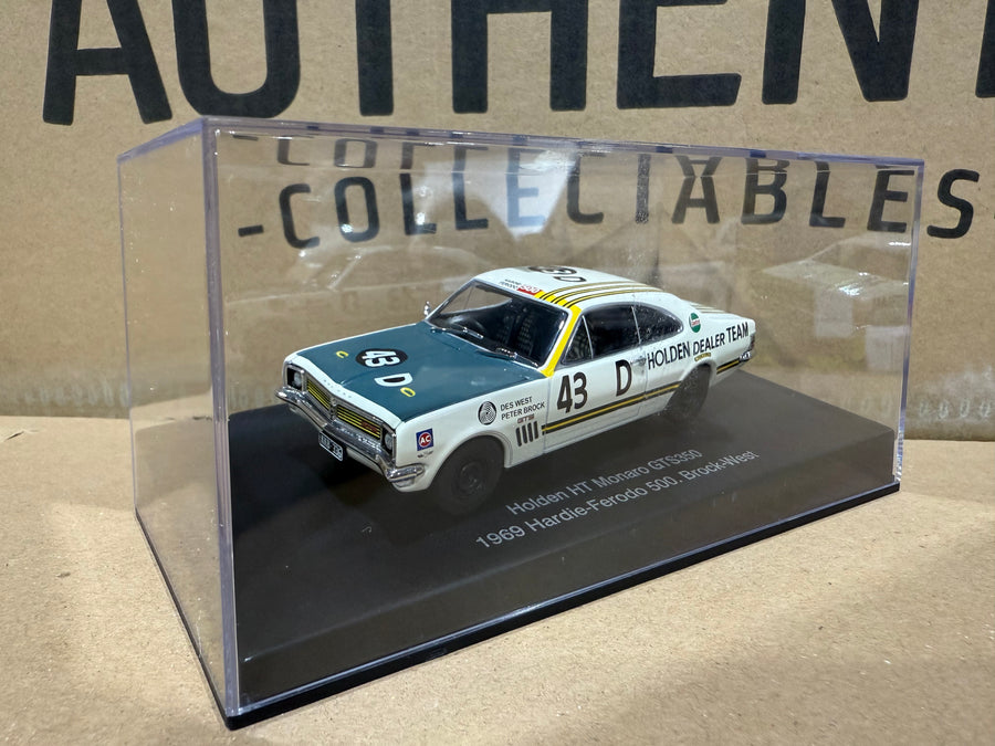 1969 HARDIE-FERODO 500 - BROCK - WEST - HOLDEN HT MONARO HTS350 - 1:43 SCALE DIECAST MODEL - AUTOart