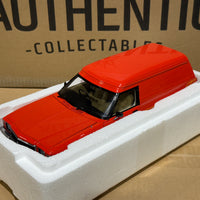 HOLDEN HX SANDMAN PANEL VAN - 1976 MANDARIN RED - 1:18 SCALE DIECAST MODEL - AUTOart