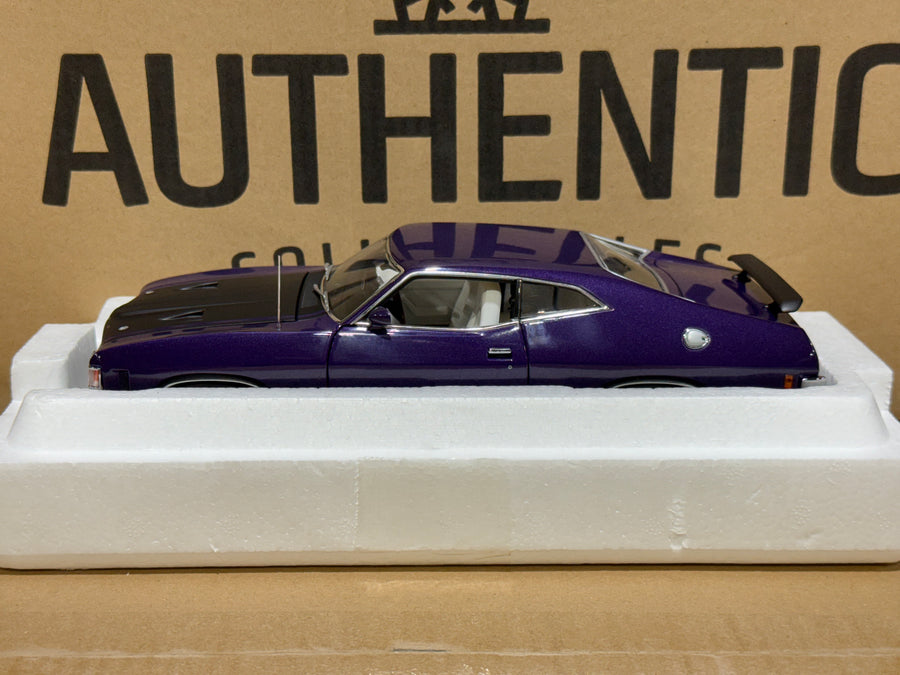 FORD XA FALCON GT HARDTOP - WILD VIOLET/WHITE INTERIOR - 1:18 SCALE DIECAST MODEL -AUTOart