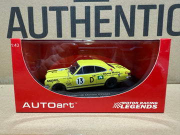 1968 HARDIE-FERODO 500 WINNER - McPHEE - HULHOLLAND - HOLDEN HK MONARO GTS327 - 1:43 SCALE DIECAST MODEL - AUTOart