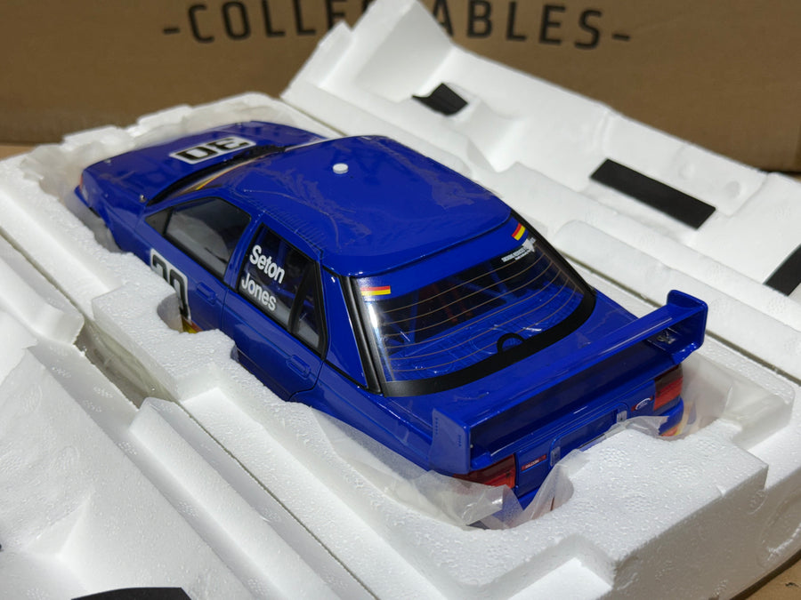 1992 SANDOWN 500 - EB DEBUT - GLENN SETON / ALAN JONES - FORD FALCON EB - 1:18 SCALE DIECAST MODEL - BIANTE