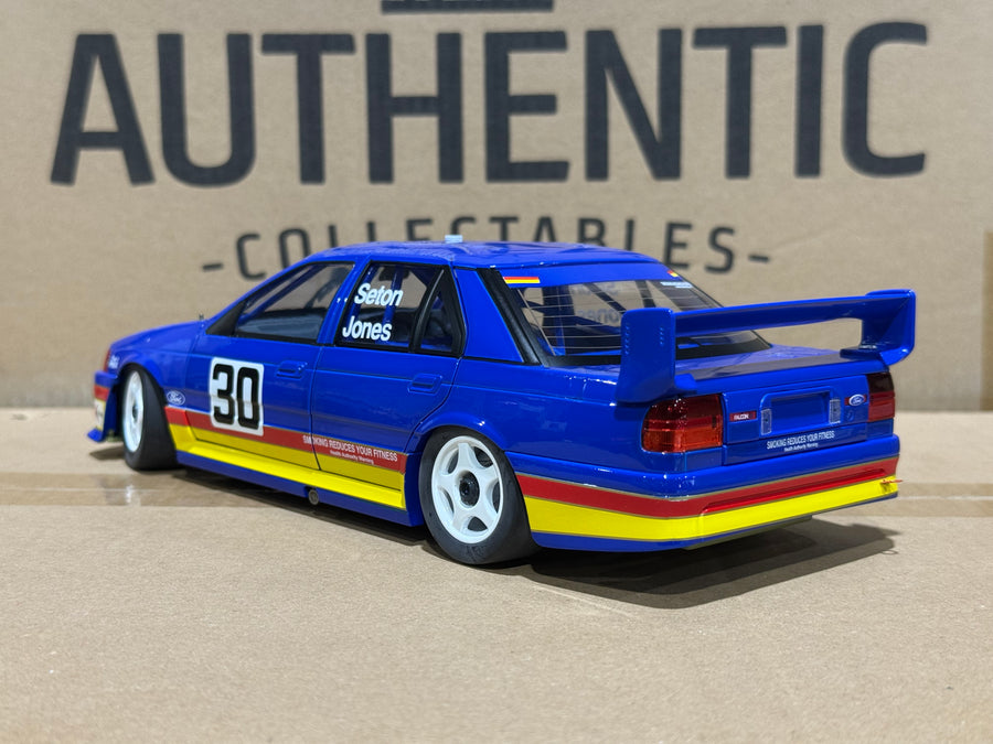 1992 SANDOWN 500 - EB DEBUT - GLENN SETON / ALAN JONES - FORD FALCON EB - 1:18 SCALE DIECAST MODEL - BIANTE