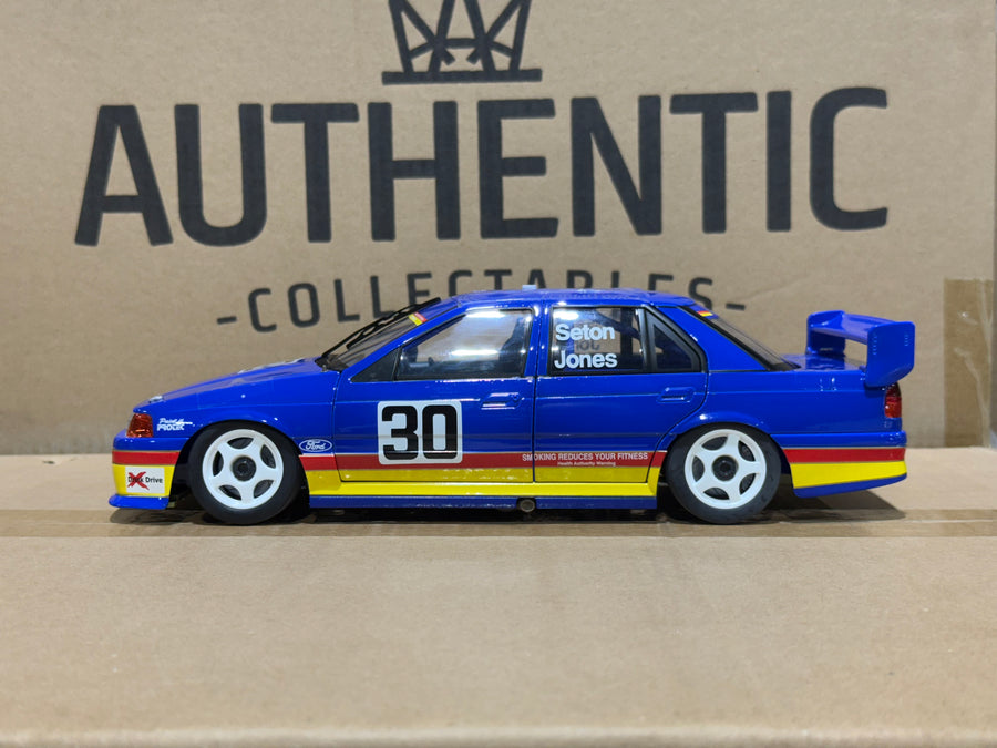 1992 SANDOWN 500 - EB DEBUT - GLENN SETON / ALAN JONES - FORD FALCON EB - 1:18 SCALE DIECAST MODEL - BIANTE
