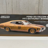 Ford XA Falcon GT 1973 Bathurst Winner 50th Anniversary GOLD livery - 1:18 Diecast Model