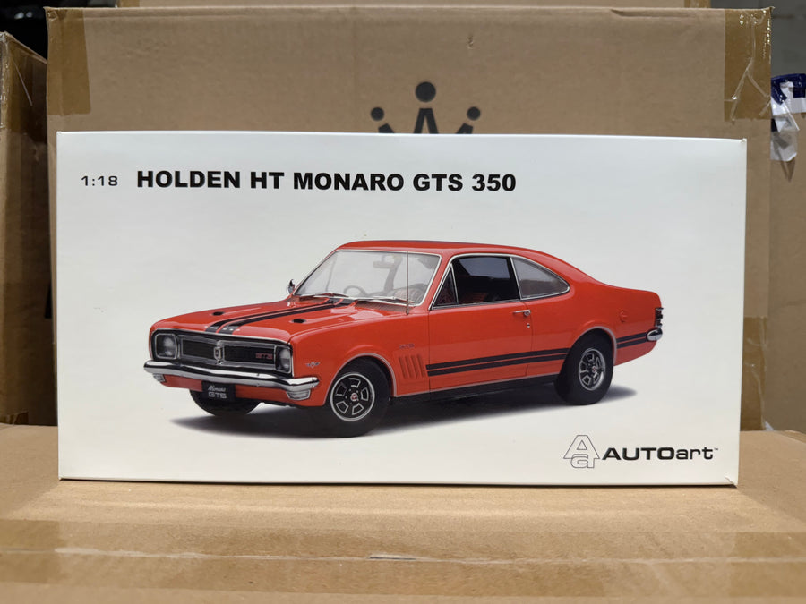 HOLDEN HT MONARO GTS 350 - SEBRING ORANGE - 1:18 SCALE DIECAST MODEL -AUTOart