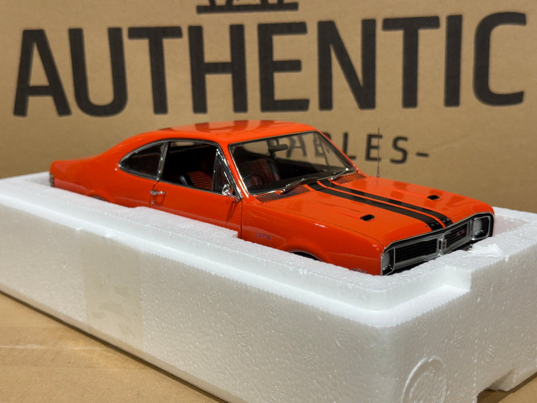 HOLDEN HT MONARO GTS 350 - SEBRING ORANGE - 1:18 SCALE DIECAST MODEL -AUTOart