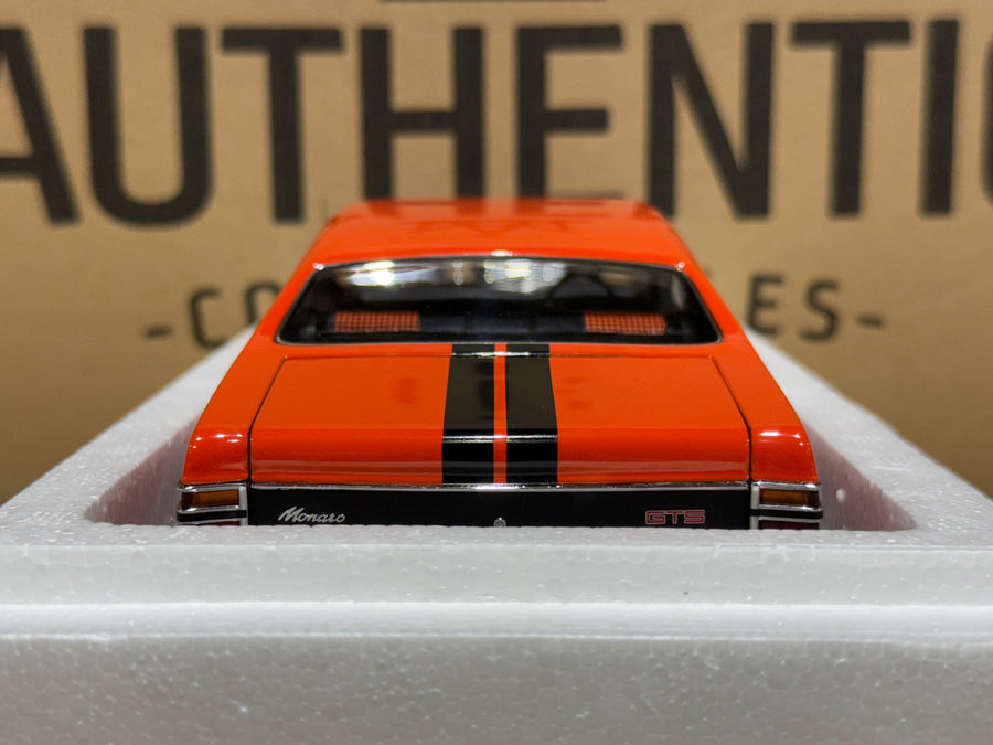 HOLDEN HT MONARO GTS 350 - SEBRING ORANGE - 1:18 SCALE DIECAST MODEL -AUTOart