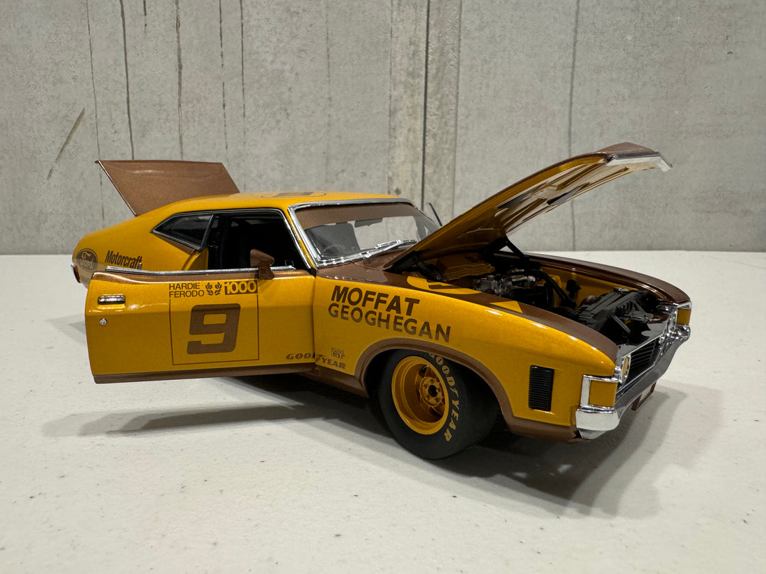 Ford XA Falcon GT 1973 Bathurst Winner 50th Anniversary GOLD livery - 1:18 Diecast Model