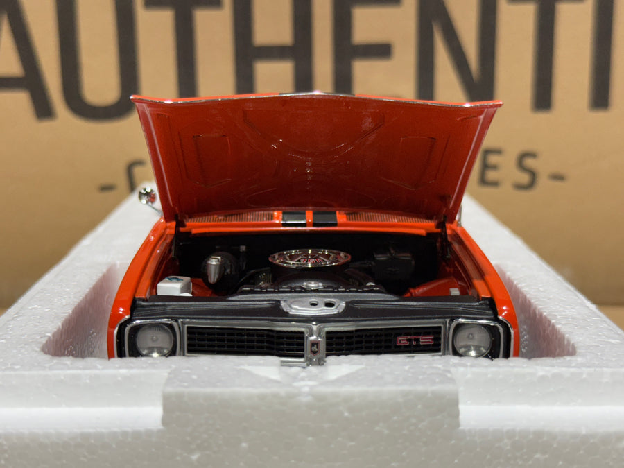 HOLDEN HT MONARO GTS 350 - SEBRING ORANGE - 1:18 SCALE DIECAST MODEL -AUTOart