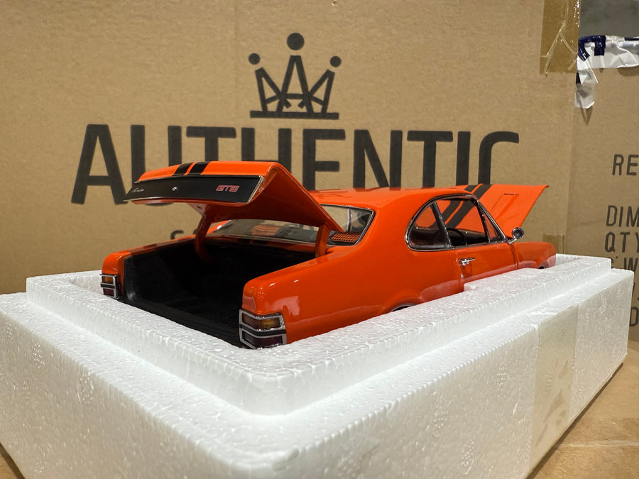 HOLDEN HT MONARO GTS 350 - SEBRING ORANGE - 1:18 SCALE DIECAST MODEL -AUTOart