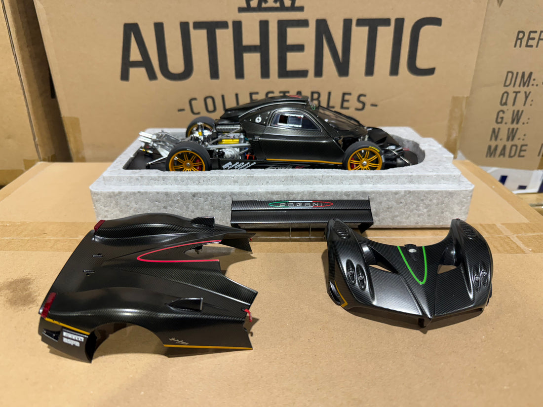 PAGANI ZONDA R - REVOLUCION - CARBON FIBRE - 1:18 SCALE DIECAST MODEL - AUTOart