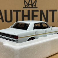 FORD XW FALCON GT-HO - DIAMOND WHITE - 1:18 SCALE DIECAST MODEL - AUTOart