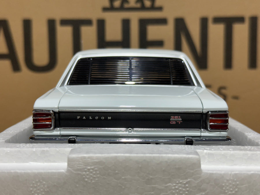 FORD XW FALCON GT-HO - DIAMOND WHITE - 1:18 SCALE DIECAST MODEL - AUTOart