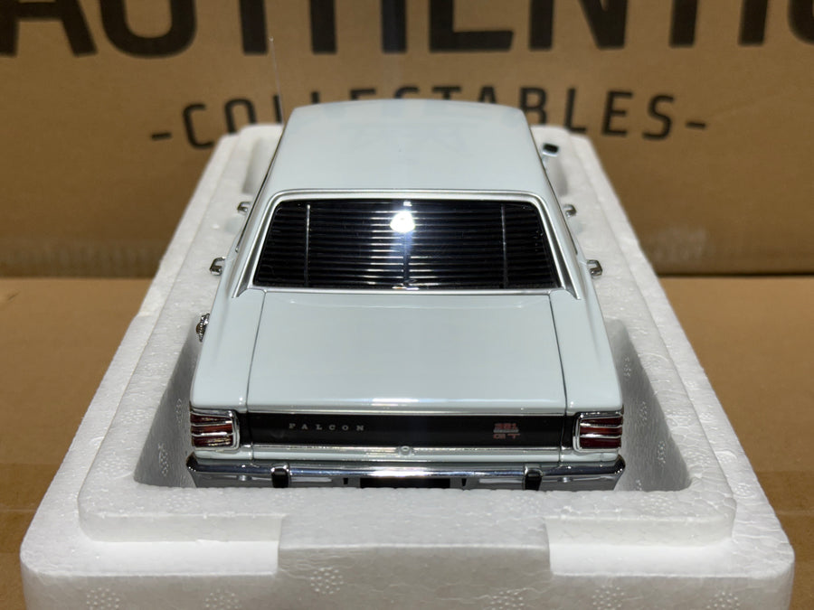 FORD XW FALCON GT-HO - DIAMOND WHITE - 1:18 SCALE DIECAST MODEL - AUTOart