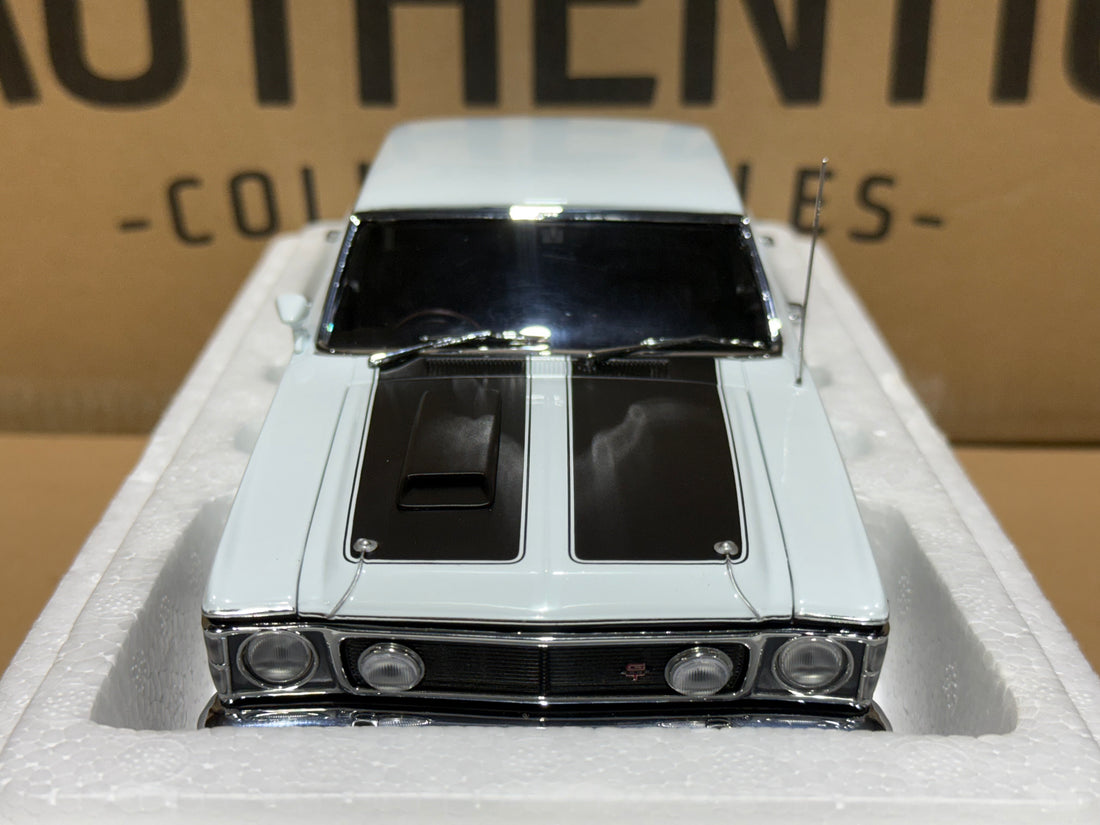FORD XW FALCON GT-HO - DIAMOND WHITE - 1:18 SCALE DIECAST MODEL - AUTOart