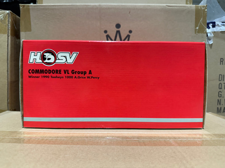 1990 TOOHEYS 1000 WINNING COMMODORE VL GROUP A - A.GRICE W.PERCY - 1:18 SCALE DIECAST MODEL - AUTOart
