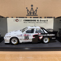 1990 TOOHEYS 1000 WINNING COMMODORE VL GROUP A - A.GRICE W.PERCY - 1:18 SCALE DIECAST MODEL - AUTOart