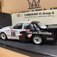 1990 TOOHEYS 1000 WINNING COMMODORE VL GROUP A - A.GRICE W.PERCY - 1:18 SCALE DIECAST MODEL - AUTOart