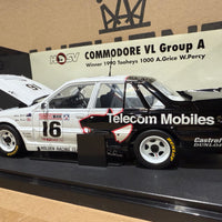 1990 TOOHEYS 1000 WINNING COMMODORE VL GROUP A - A.GRICE W.PERCY - 1:18 SCALE DIECAST MODEL - AUTOart