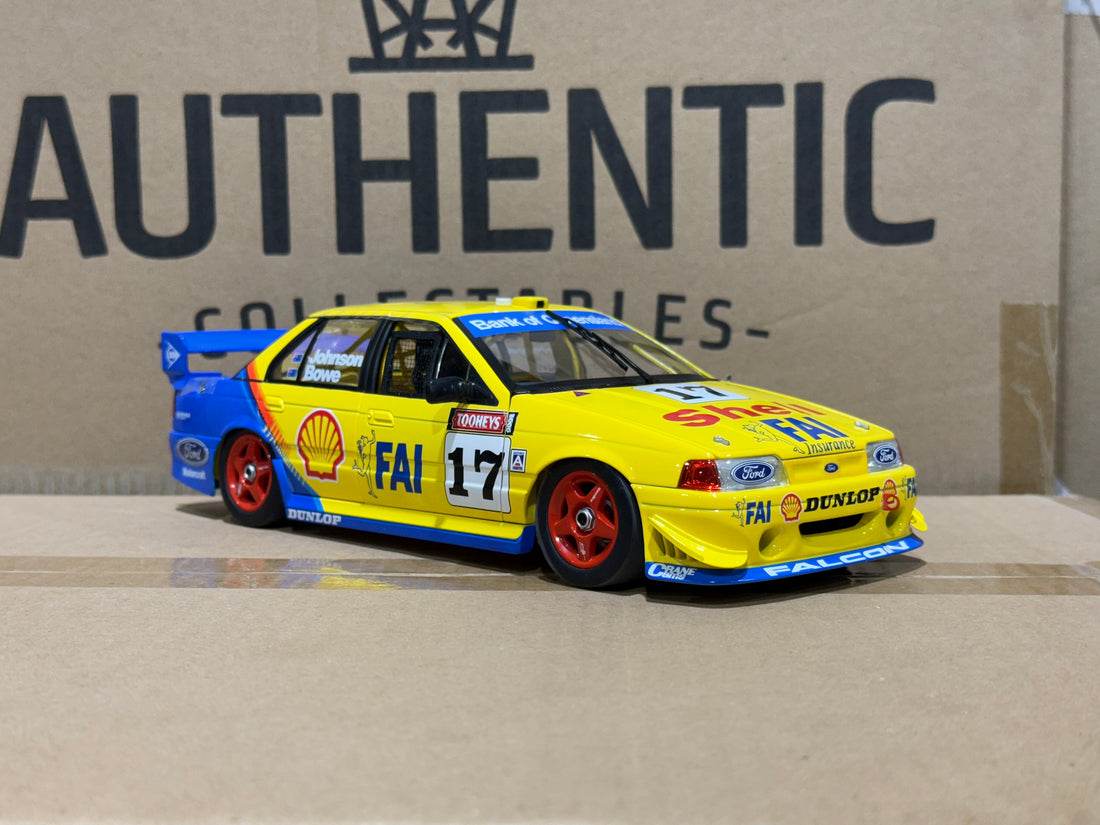 1994 BATHURST WINNER - JOHNSON/BOWE - FORD EB FALCON - 1:18 SCALE DIECAST MODEL - BIANTE