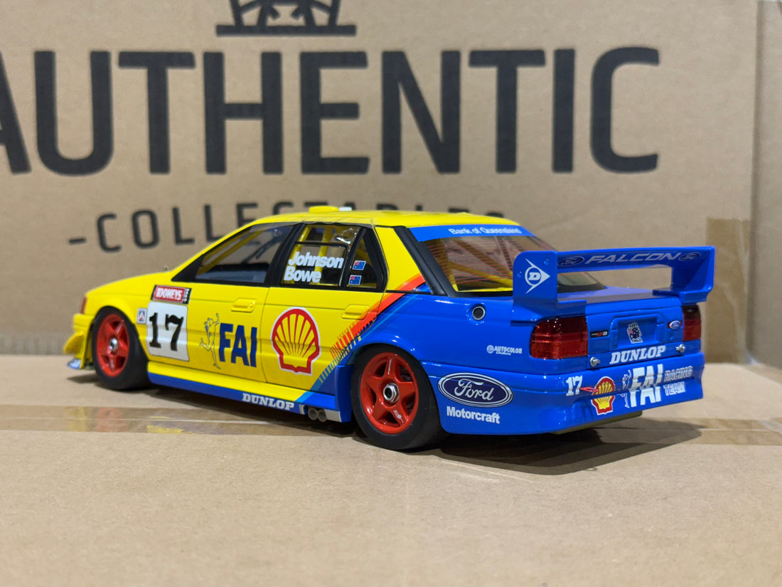 1994 BATHURST WINNER - JOHNSON/BOWE - FORD EB FALCON - 1:18 SCALE DIECAST MODEL - BIANTE