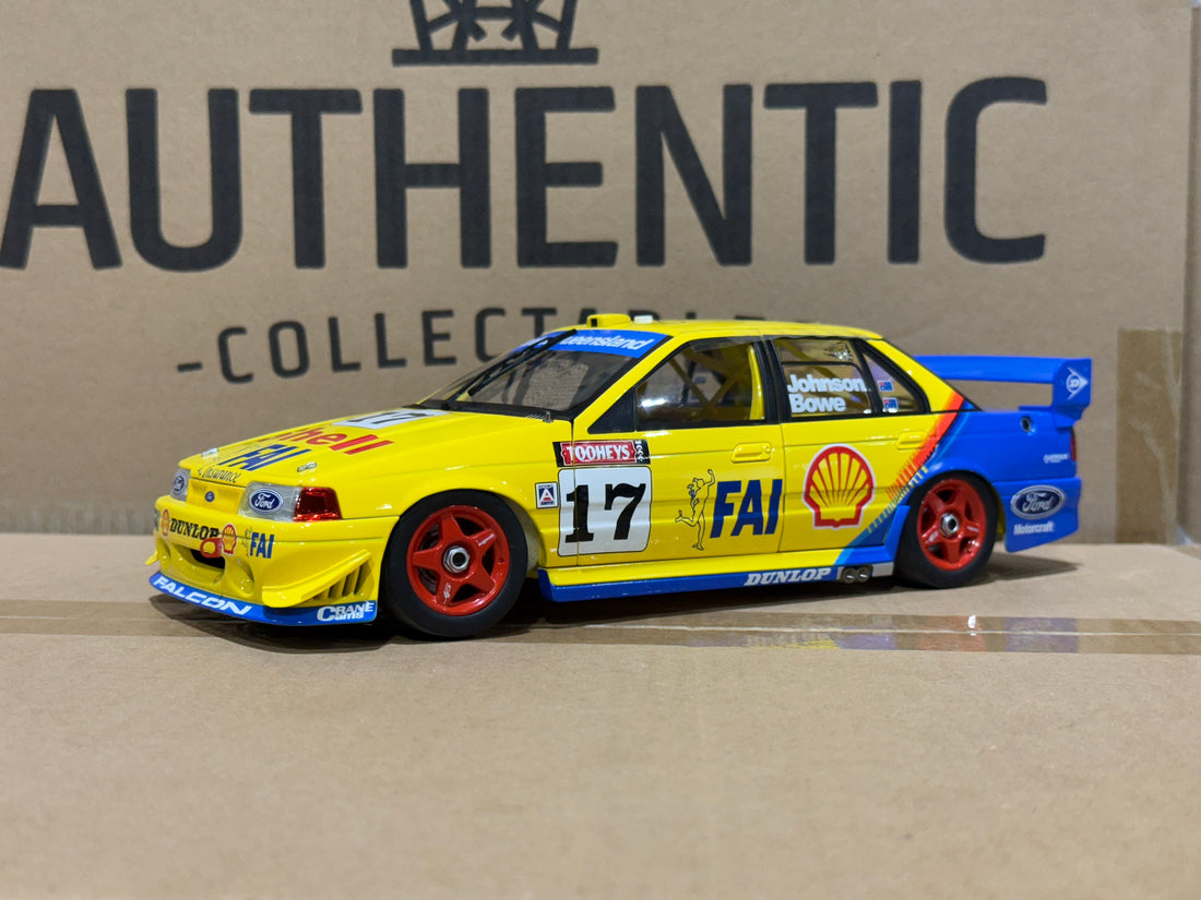 1994 BATHURST WINNER - JOHNSON/BOWE - FORD EB FALCON - 1:18 SCALE DIECAST MODEL - BIANTE