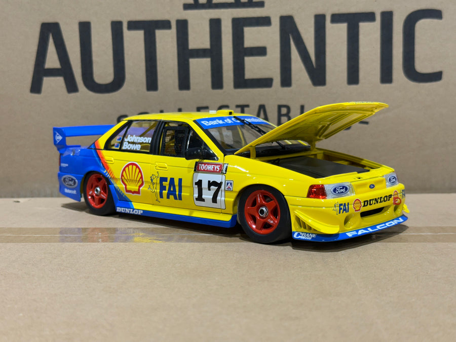 1994 BATHURST WINNER - JOHNSON/BOWE - FORD EB FALCON - 1:18 SCALE DIECAST MODEL - BIANTE