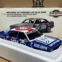 1976 BRABHAM/MOSS BATHURST - HOLDEN LH TORANA L34 SLR 5000 - 1:18 SCALE DIECAST MODEL - AUTOart