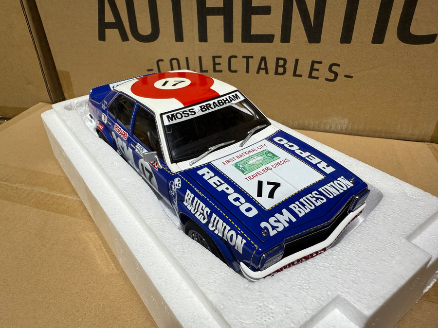 1976 BRABHAM/MOSS BATHURST - HOLDEN LH TORANA L34 SLR 5000 - 1:18 SCALE DIECAST MODEL - AUTOart