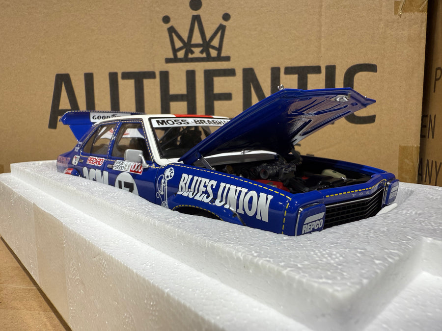 1976 BRABHAM/MOSS BATHURST - HOLDEN LH TORANA L34 SLR 5000 - 1:18 SCALE DIECAST MODEL - AUTOart