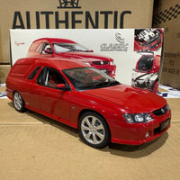 VY SS Ute With Canopy Red Hot - 1:18 Scale Diecast Model