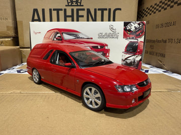 VY SS Ute With Canopy Red Hot - 1:18 Scale Diecast Model