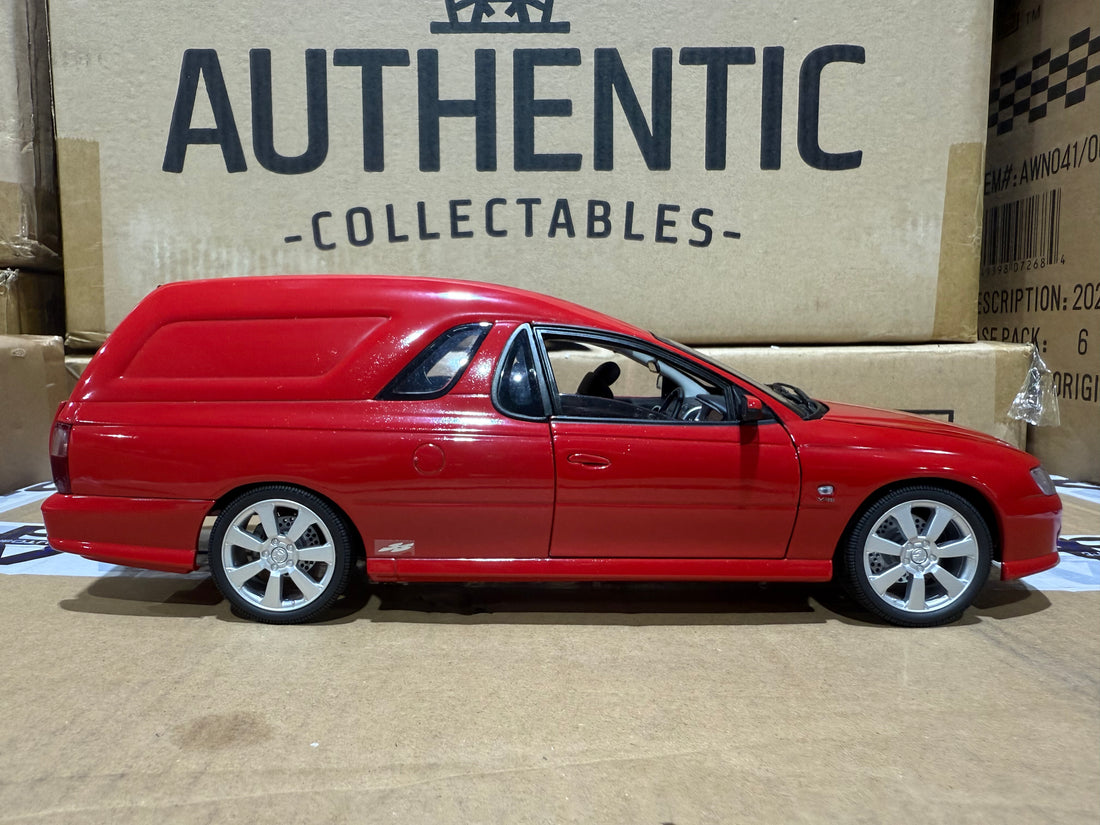 VY SS Ute With Canopy Red Hot - 1:18 Scale Diecast Model