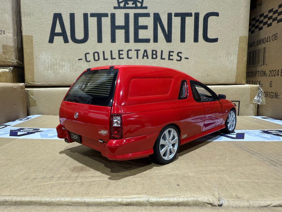 VY SS Ute With Canopy Red Hot - 1:18 Scale Diecast Model