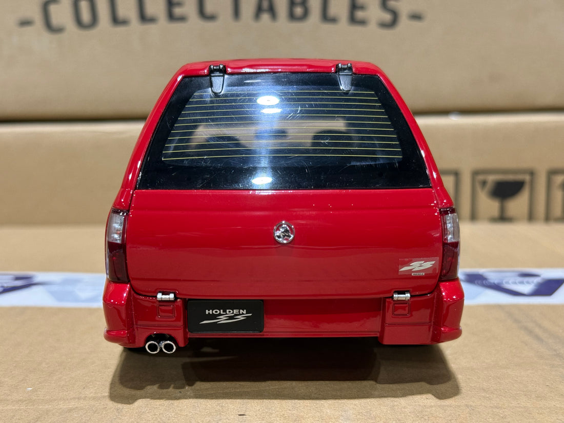 VY SS Ute With Canopy Red Hot - 1:18 Scale Diecast Model
