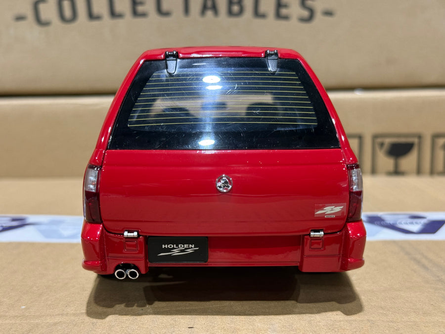 VY SS Ute With Canopy Red Hot - 1:18 Scale Diecast Model