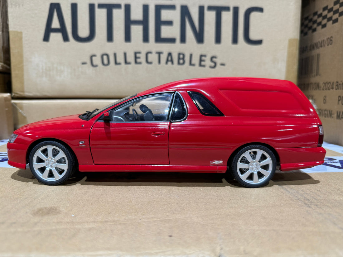 VY SS Ute With Canopy Red Hot - 1:18 Scale Diecast Model