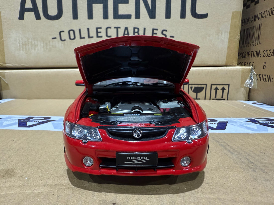 VY SS Ute With Canopy Red Hot - 1:18 Scale Diecast Model