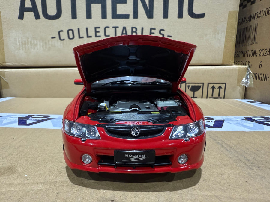 VY SS Ute With Canopy Red Hot - 1:18 Scale Diecast Model