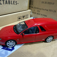 VY SS Ute With Canopy Red Hot - 1:18 Scale Diecast Model